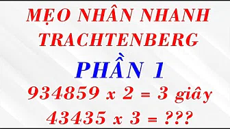 Trachtenberg P1