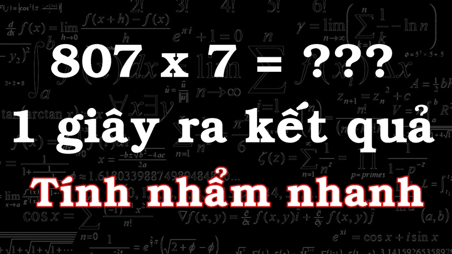 Mẹo 3 chữ số nhân 1 chữ số có số 0 ở giữa